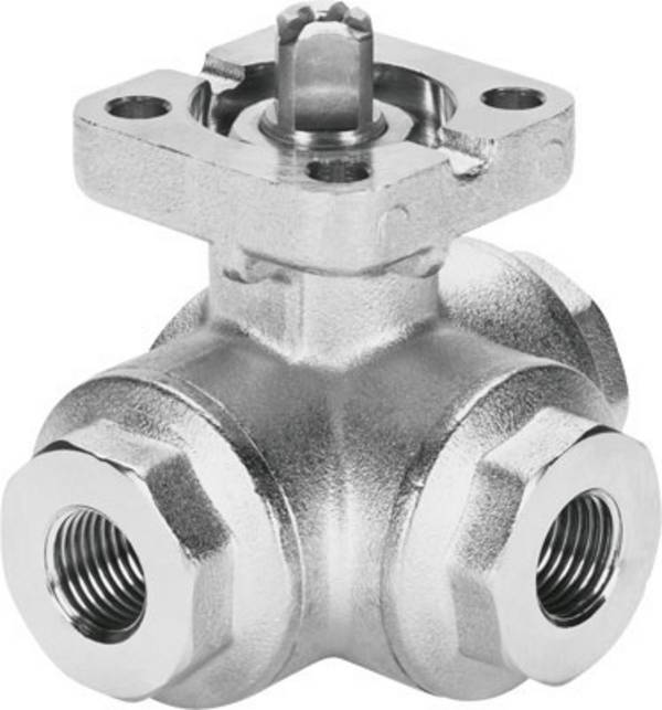 FESTO VZBA-3/8"-GGG-63-32L-F0304-V4V4T 1692211 standardní kulový kohout  Vnější závit: 3/8" (10 mm)  1 ks
