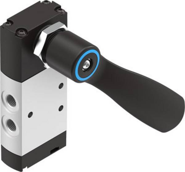 FESTO VHEF-HS-P53E-M-G18 ruční pákový ventil  -0.95 do 10 bar  1 ks