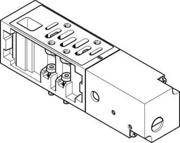 FESTO vertikální mezideska VABF-S1-2-L1D1-C 555790     1 ks