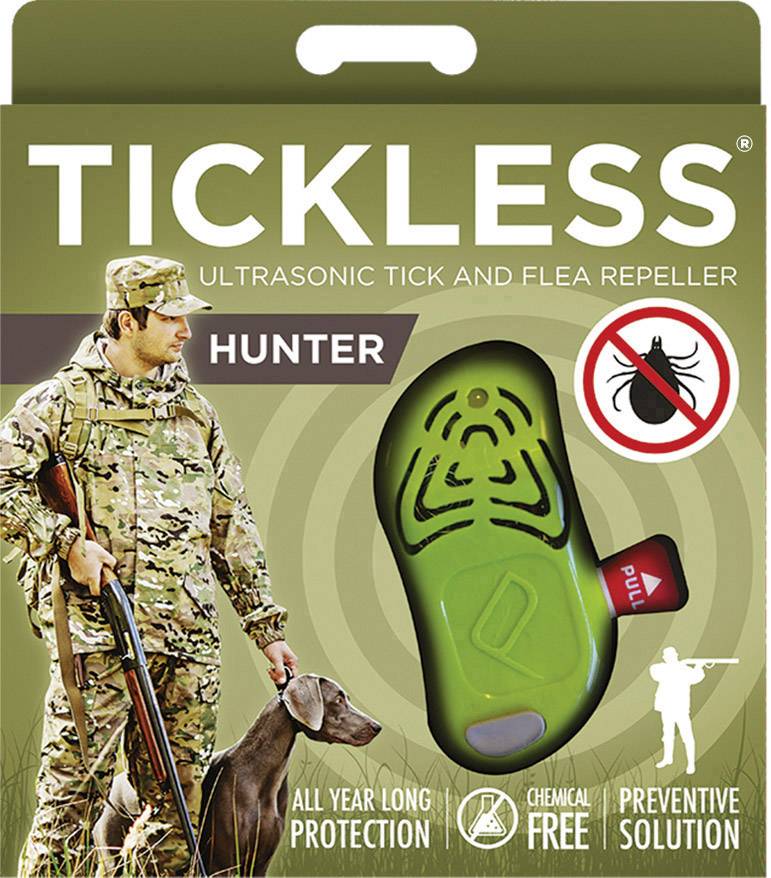 Tickless Hunter PRO-103GR ultrazvuk ochrana proti klíšťatům (d x š x v) 60 x 27 x 20 mm zelená