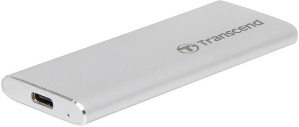Transcend ESD240C 240 GB, externí SSD disk, USB-C®, stříbrná