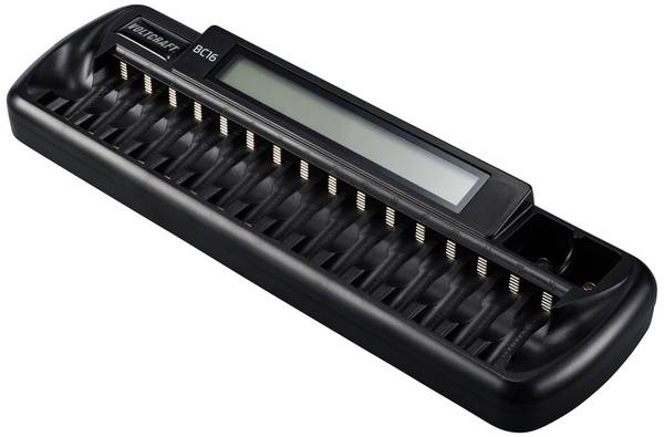 VOLTCRAFT BC16 nabíječka akumulátorů NiMH, Li-Ion AA, AAA, 9 V