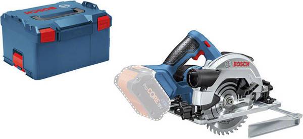 Bosch Professional GKS 18V-57 G aku ruční kotoučová pila, max. řez 57 mm, bez akumulátoru, vč. paralelního dorazu, 18 V, 06016A2101