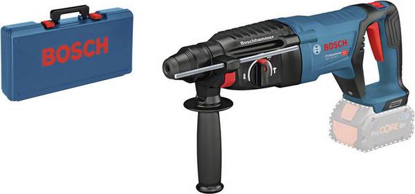 Bosch Professional GBH18V-26D aku vrtací kladivo, 18 V Li-Ion bez akumulátoru, bez nabíječky, 0611916000