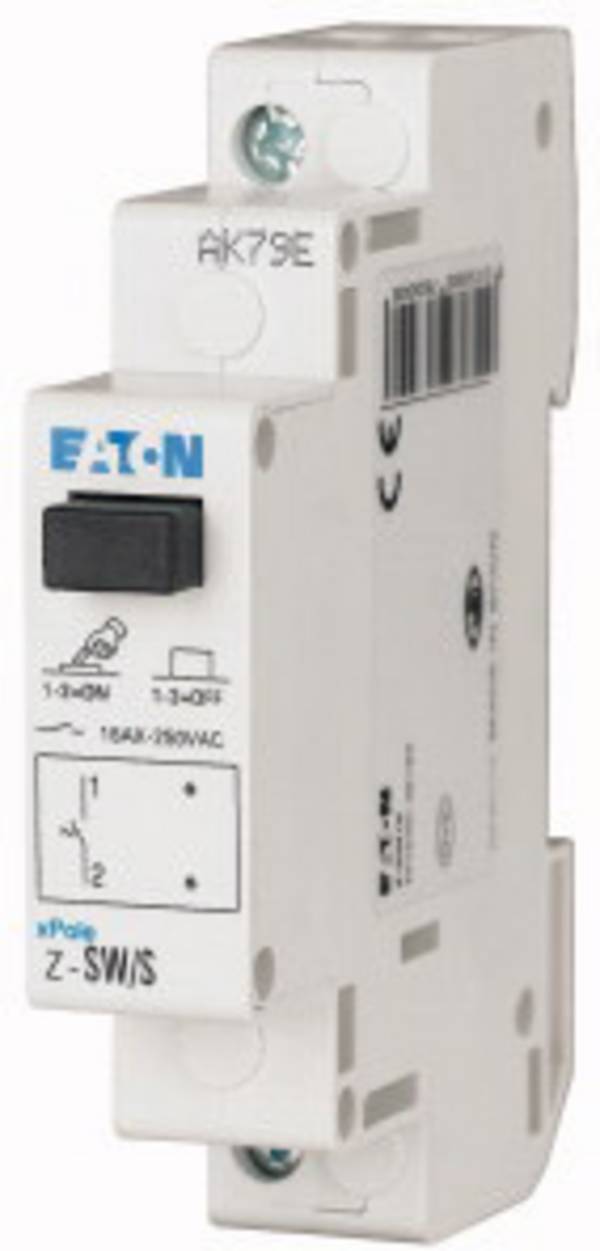 černá 16 A 1 spínací kontakt 250 V/AC Eaton 276300