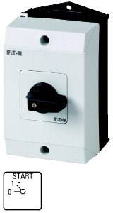 Eaton 218964 T0-2-15121/I1 spínač pomocné fáze nástavba otočný přepínač 2 x 45 ° 1 ks Piece