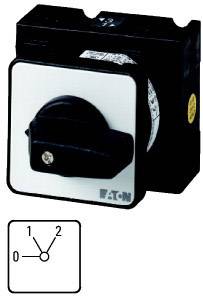 Eaton 036961 T3-4-15551/E přepínač provozního režimu s otočným spínačem otočný přepínač 1 x 60 ° 1 ks Piece