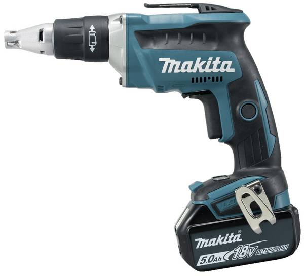 Makita sku aku šroubovák, 18 V, 5 Ah Li-Ion DFS452RTJ