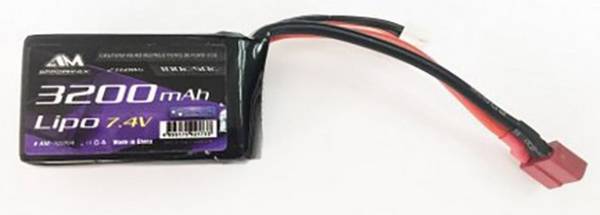 ArrowMax AM-700994 akupack Li-Pol (modelářství), 7.4 V, 3200 mAh, články 2, Softcase, T zástrčka