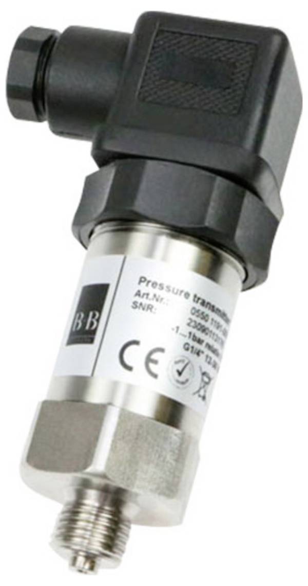 B + B Thermo-Technik  tlakový snímač  1 ks  0550 1191-007  0 bar do 10 bar  kabel, 3žilový    (Ø x d) 27 mm x 53 mm  Piece