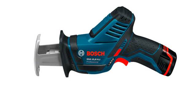 Bosch Professional  akumulátorová šavlová pila, bez akumulátoru, bez nabíječky, 12 V, 060164L902