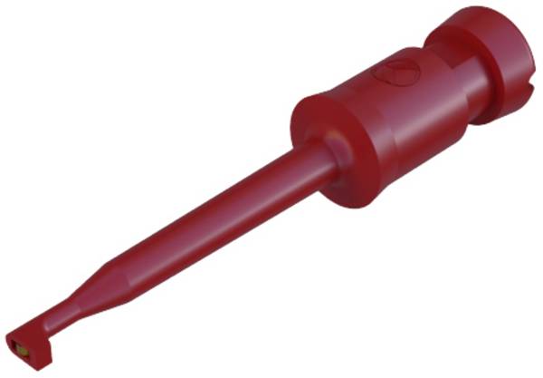 Hirschmann Test & Measurement KLEPS 2  rt měřící hrot, pájené, červená
