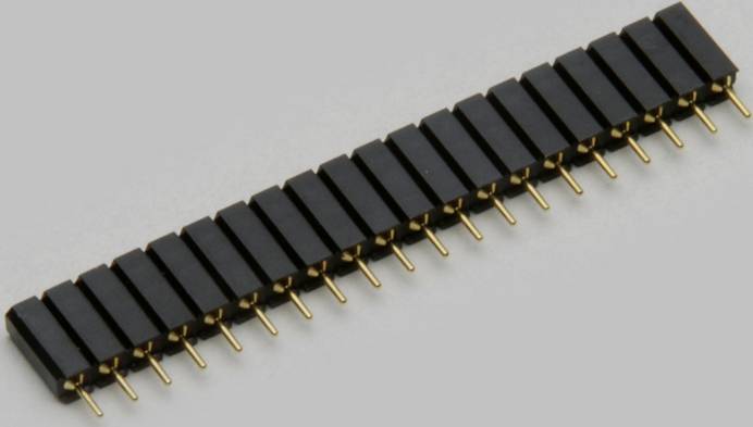 TRU COMPONENTS precizní dutinková lišta Počet řádků: 1 Počet kontaktů v řadě: 36 TC-2506415 1 ks