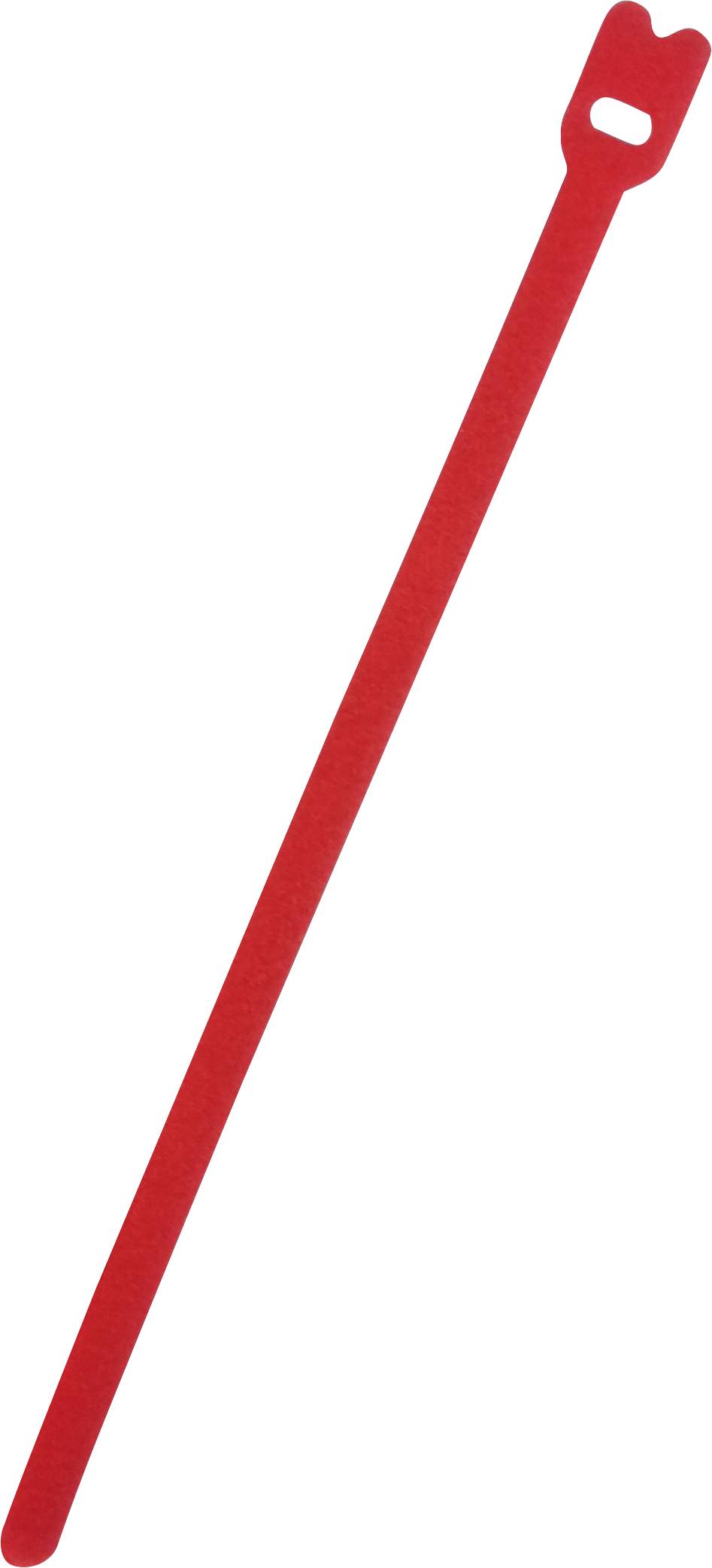FASTECH® ETK-7-200-1339 kabelový manažer na suchý zip ke spojování háčková a flaušová část (d x š) 200 mm x 7 mm červená 1 ks