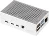 Joy-it rb-alucasep4+01 SBC skříň Raspberry Pi® hliník stříbrná