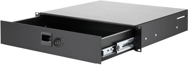 Adam Hall 87402CL 19palcová racková zásuvka  2 U ocel