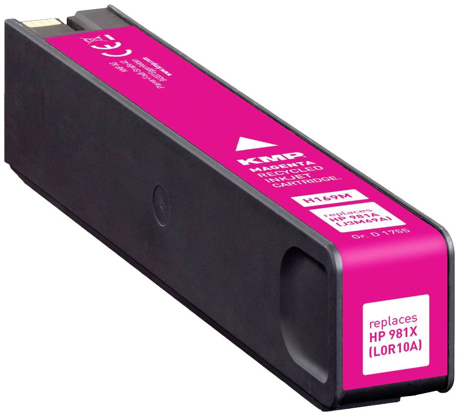 KMP Ink náhradní HP 981X, L0R10A kompatibilní purppurová H169MX 1755,4006-2