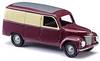 Busch 8679 TT model osobního automobilu Framo Box V901/2, vínově červená/béžová