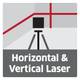 TOOLCRAFT CL8 křížový laser vč. stativu, samonivelační dosah (max.): 8 m