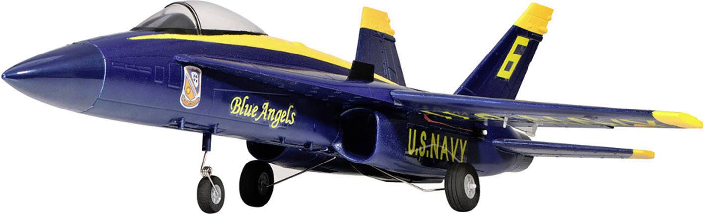 RC model stíhačky Amewi F18 Jet Blue Angel 24075, PNP, rozpětí 686 mm