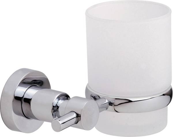 tesa 40284-00000-00 LOXX kelímek na zubní kartáček  lepidlo  chrom (lesklý), bílá (satinovaná)