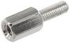 econ connect D3X18A5MH distanční čep (d) 26 mm M3 M3 mosaz (poniklovaná) 1 ks