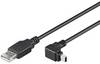 TECHly USB kabel USB 2.0 USB-A zástrčka, USB-Mini-A zástrčka 1.80 m černá stíněný ICOC-MUSB-AA-018ANG