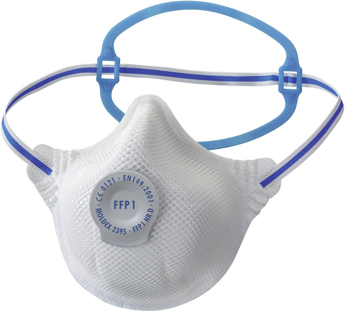 Moldex Smart Solo 239501 respirátor proti jemnému prachu, s ventilem FFP1 D 20 ks EN 149:2001, EN 149:2009 DIN 149:2001, DIN 149:2009