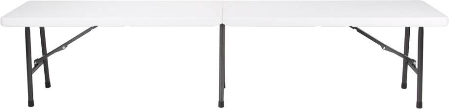 Perel folding bench kempingová lavička bílá FP160 Zatížitelnost (hmotnost) (max.) 600 kg-1