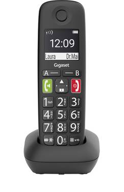 Gigaset E290HX přenosná část  černá