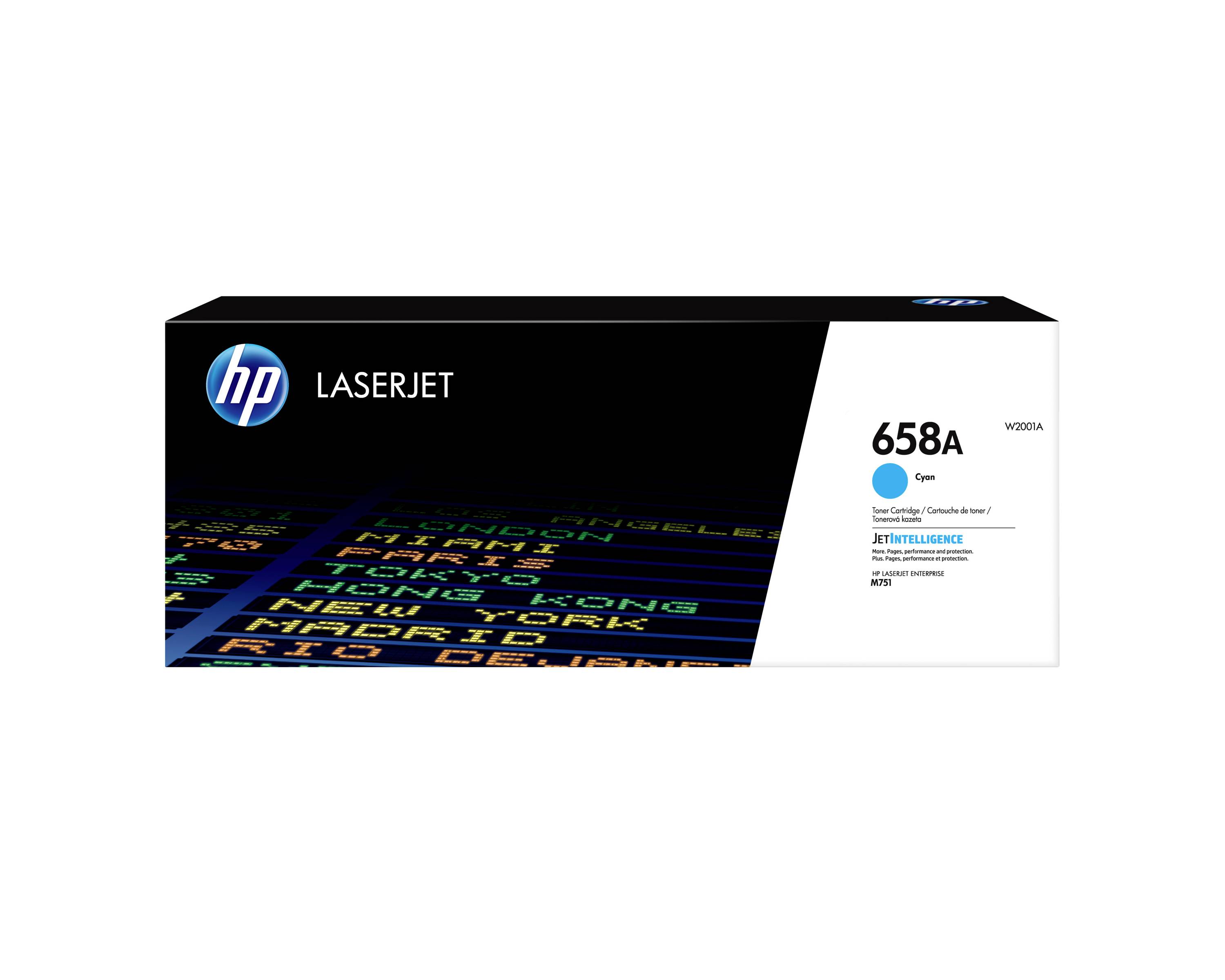 HP Toner 658A originál azurová 6000 Seiten W2001A