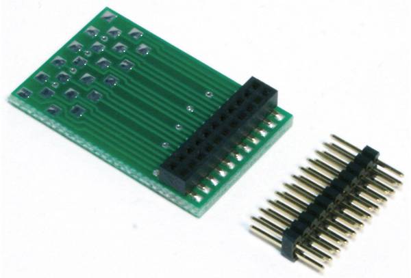 TAMS Elektronik  70-01045-01-C adaptér pro rozhraní PluX a 21MTC  stavebnice