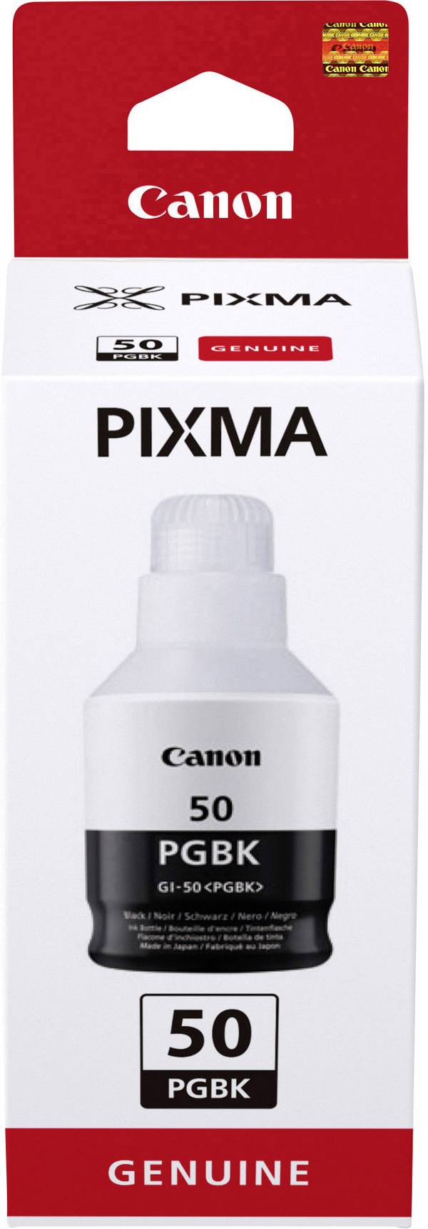 Canon 3386C001 GI-50 PGBK náhradní náplň originál Canon černá 170 ml