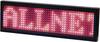 Allnet ALLNET - Namensschild elektronisch programmierbar Seriell - Farbe rot LED štítek se jménem
