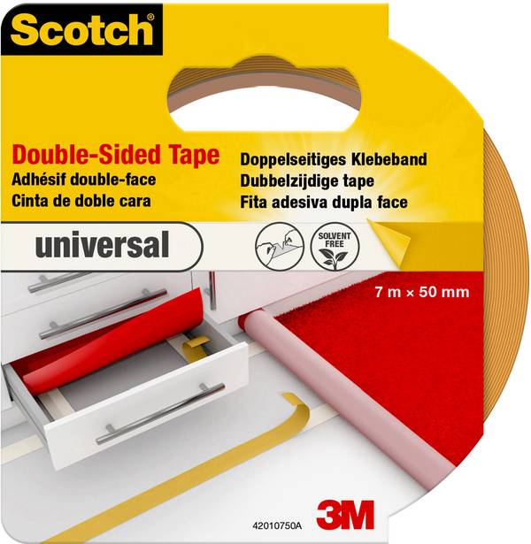 3M universal 42010750 lepicí páska Scotch® světle hnědá (d x š) 7 m x 50 mm 1 ks