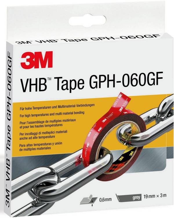 3M  GPH-060F19-3 lepicí páska  šedá (d x š) 3 m x 19 mm 1 ks