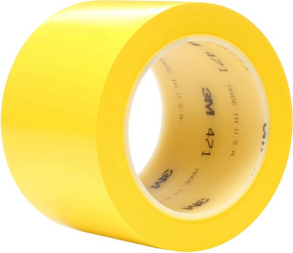 3M 471F 471G50 PVC tape  žlutá (d x š) 33 m x 50 mm 1 ks