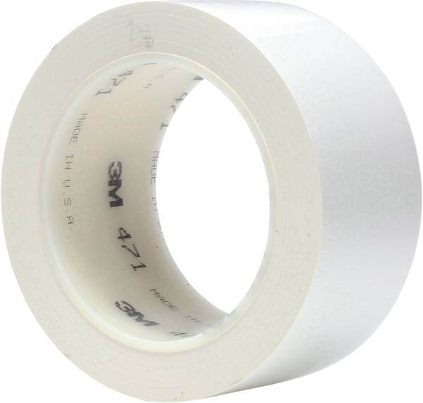 3M 471F 471W50 PVC tape  bílá (d x š) 33 m x 50 mm 1 ks