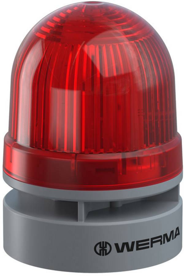 Werma Signaltechnik signální osvětlení  Mini TwinLIGHT Combi  24VAC/DC RD 460.110.75  červená  24 V/DC 95 dB