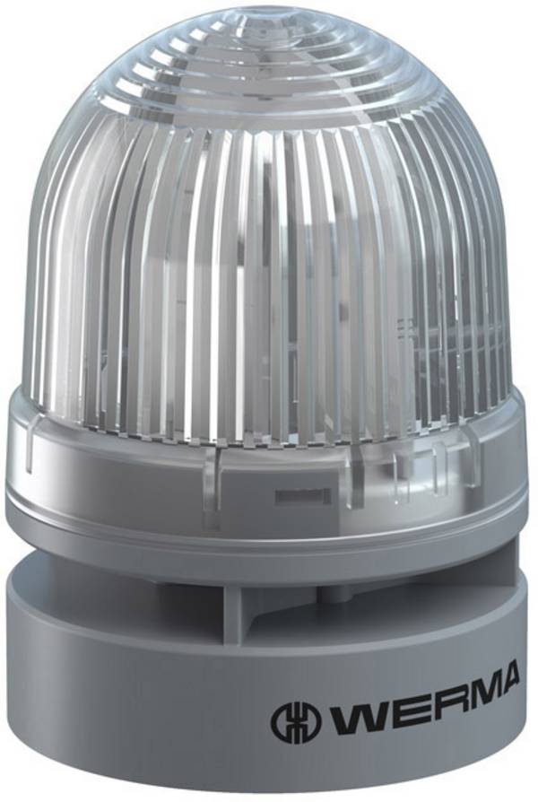 Werma Signaltechnik signální osvětlení  Mini TwinLIGHT Combi  24VAC/DC CL 460.410.75  čirá  24 V/DC 95 dB