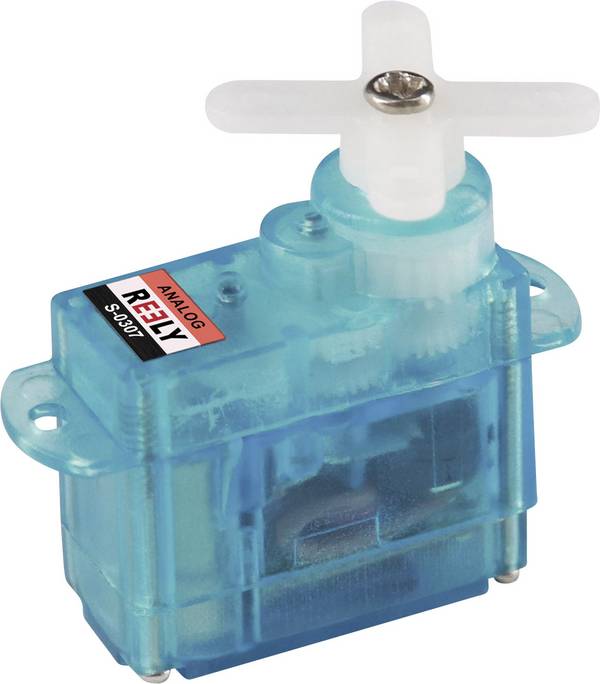 Reely micro servo S-0307 analogové servo Materiál převodovky: plast Zásuvný systém: JR