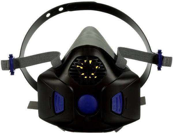 3M  HF-801SD ochranná maska poloobličejová bez filtru Velikost XS-XXL: S