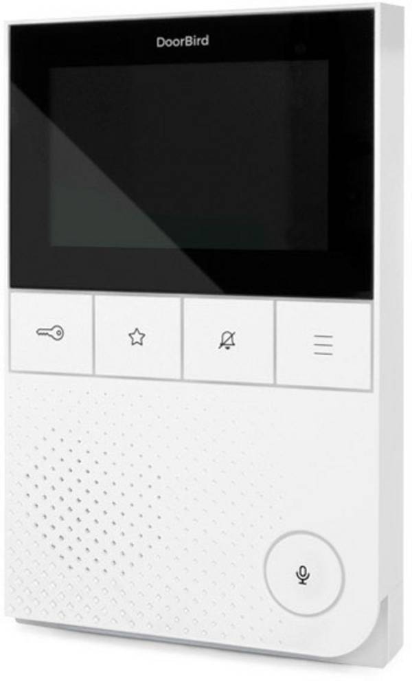 DoorBird IP Video Innenstation A1101 Wi-Fi, LAN domovní IP/video telefon vnitřní jednotka, bílá, 423860902