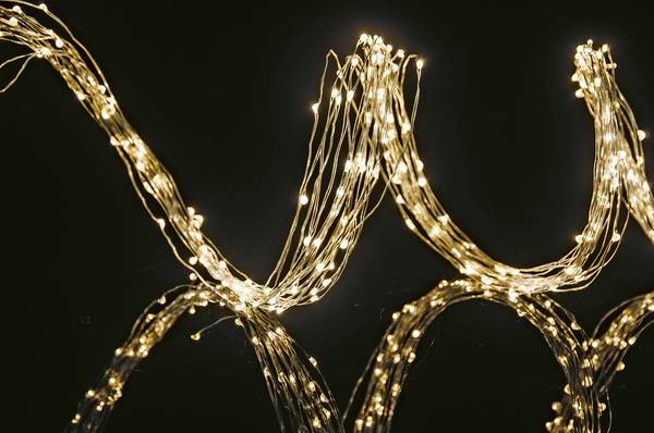 Hellum 577464 LED girlanda perly venkovní  230 V Počet žárovek 192 LED teplá bílá Délka světel: 2 m časoměřič