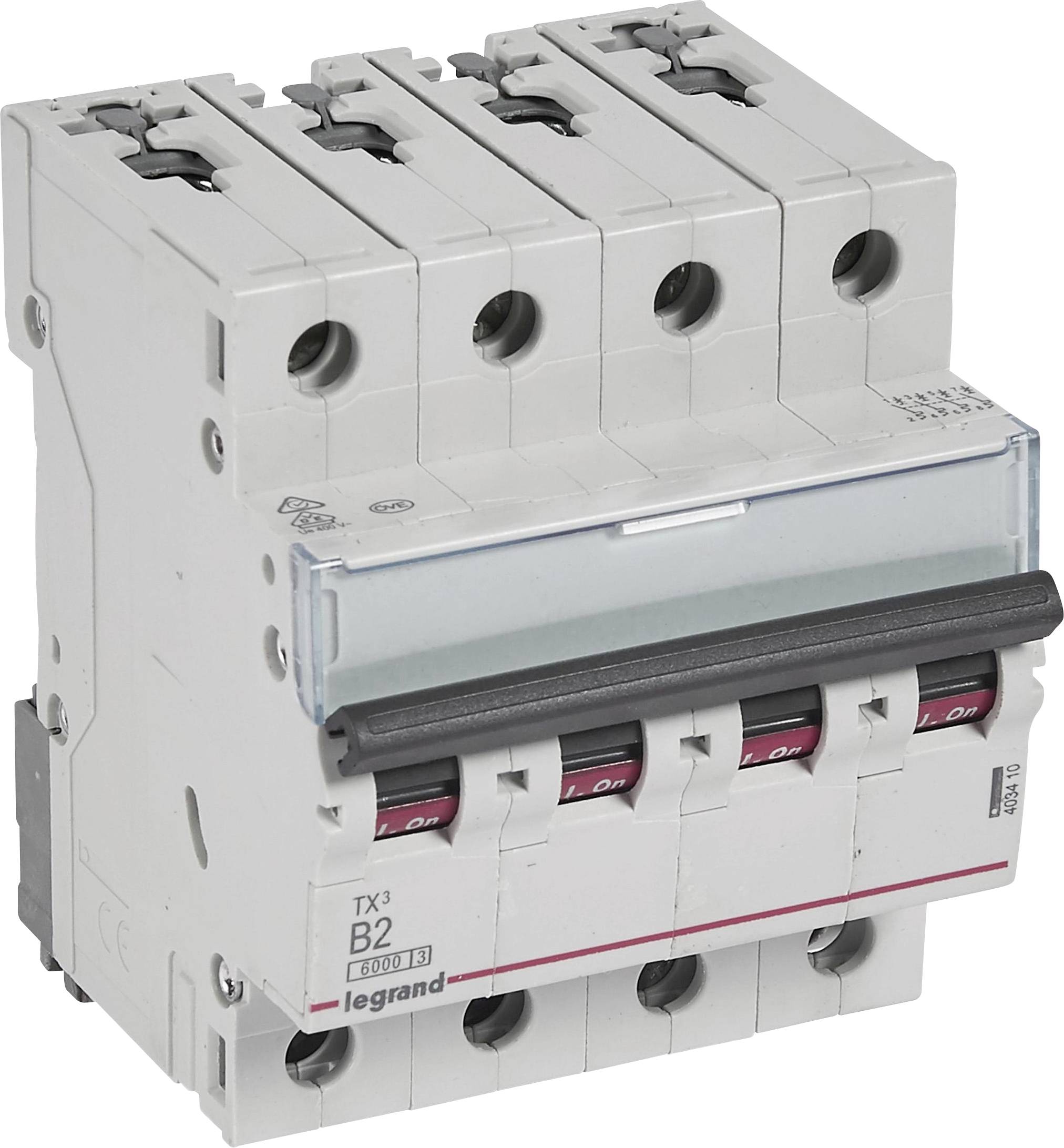 Legrand 403410 Legrand 403410 elektrický jistič 2 A 400 V/AC