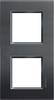 Legrand rám Living&Light antracitová LNA4802M2AR 1 ks
