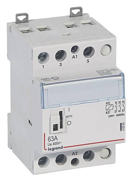 Legrand Legrand 412550 instalační stykač 3 spínací kontakty 230 V 63 A 1 ks