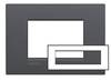 Legrand rám Living&Light antracitová LNC4807AR 1 ks