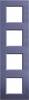 Legrand rám Living&Light Club LNA4802M4CB 1 ks