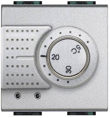 Legrand   regulátor teploty  Living&Light  stříbrná NT4441 1 ks